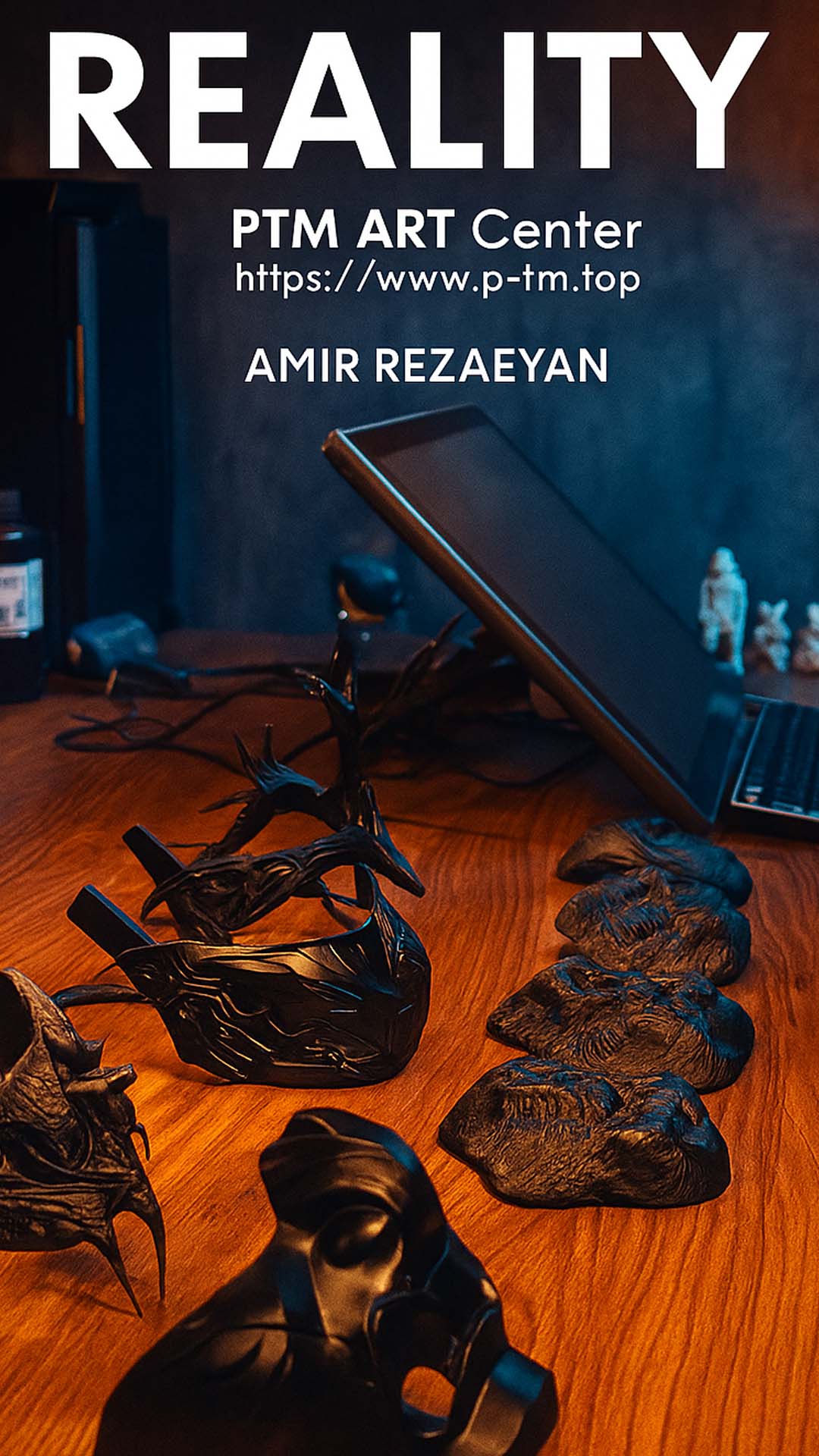 Face Mask - Designed & Made  By : AMIR REZAEYAN
